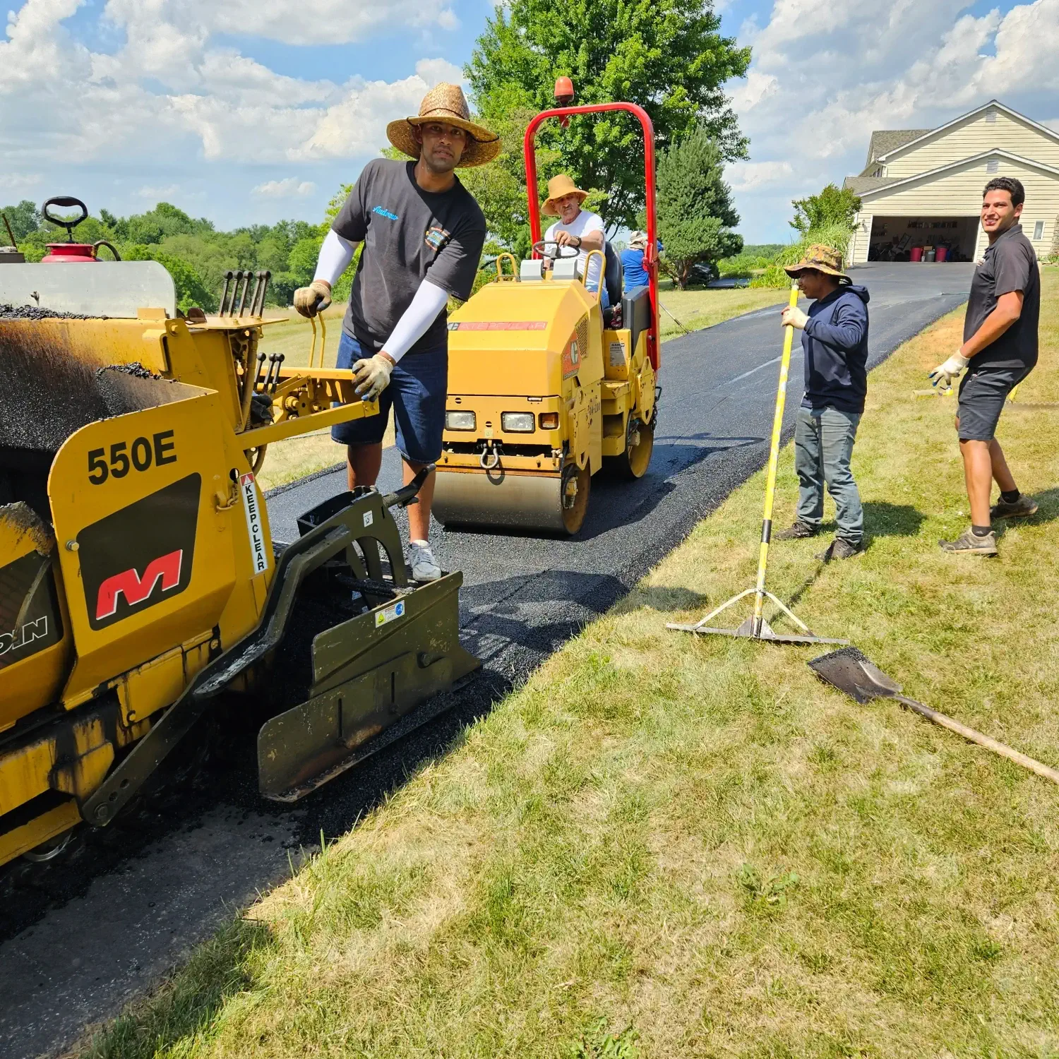 New Driveway installation